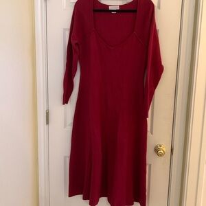 Red maxi dress Rachell Parcell size L